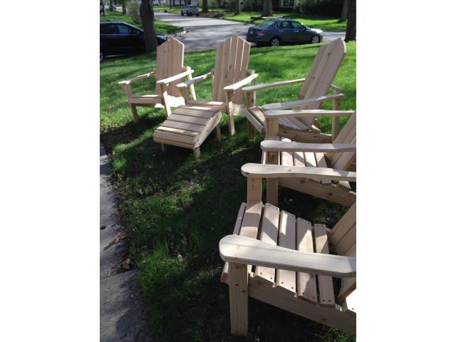 Red Cedar Adirondack Chairs In Crystal Falls Iron County