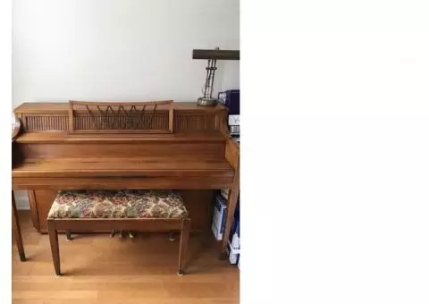 Chickering Upright Piano - Walnut