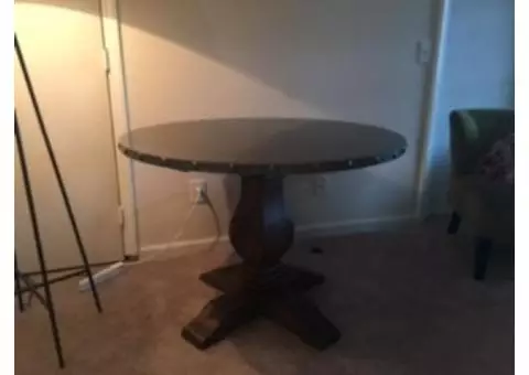 Dining table, chairs and couch for sale!