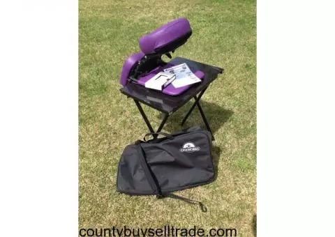 Oakworks - Desktop Portal Massage Chair - Purple